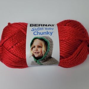 BERNAT SOFTEE BABY CHUNKY in CANDY APPLE RED